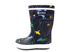 Aigle Lolly Pop rubber boot Abysse
